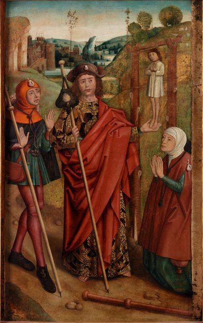 The Miracle of the Gallows, c.1435-60 by Dieric Bouts